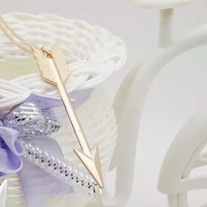 Jewelry - Gold Arrow Long Chain Sweater Necklace Jewelry - Gold Arrow Long Chain Sweater Necklace